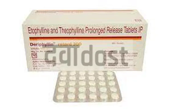 Deriphyllin Retard 300 Tablet PR