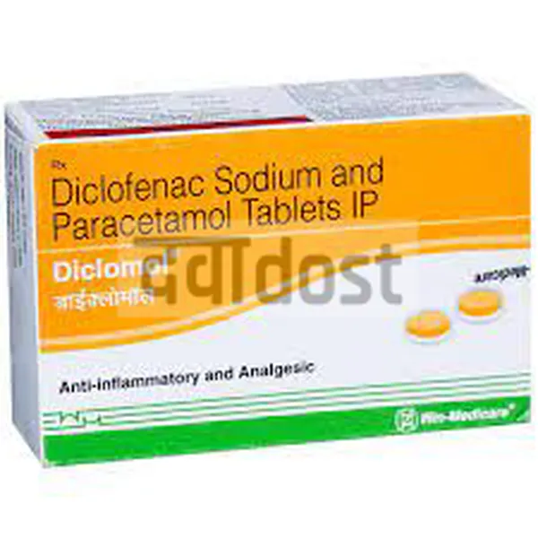 Diclomol 50mg/325mg Tablet 10s