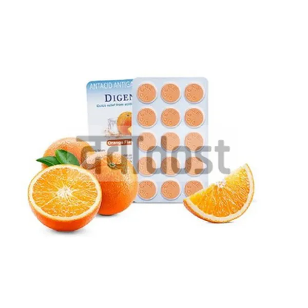 Digene Chewable Tablet Orange