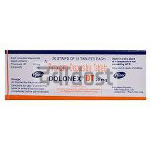 Dolonex DT 20mg Tablet 15s
