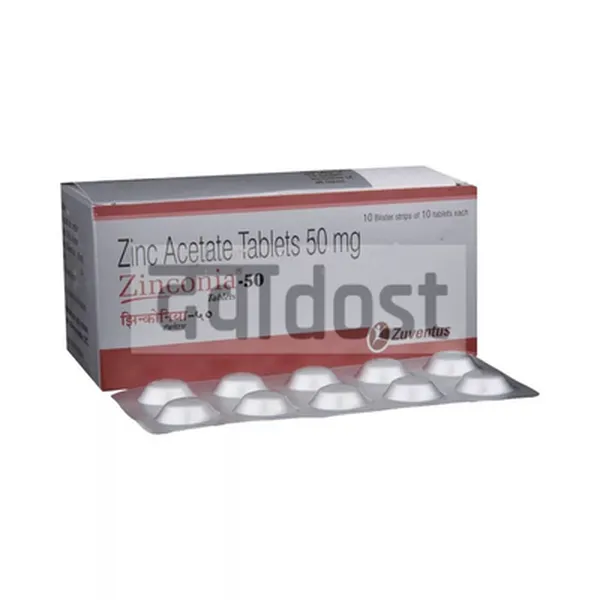 Zinconia 50mg Tablet 10s