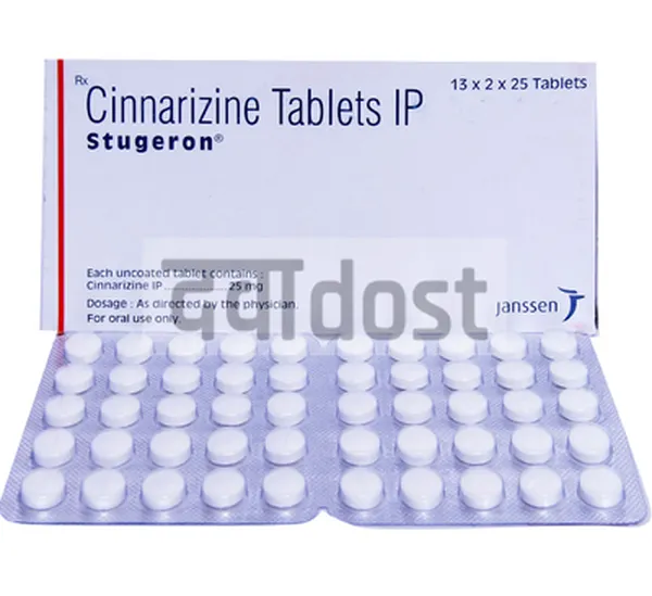 Stugeron 25mg Tablet