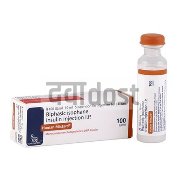 Human Mixtard 70/30 Suspension For Injection 100IU/ml