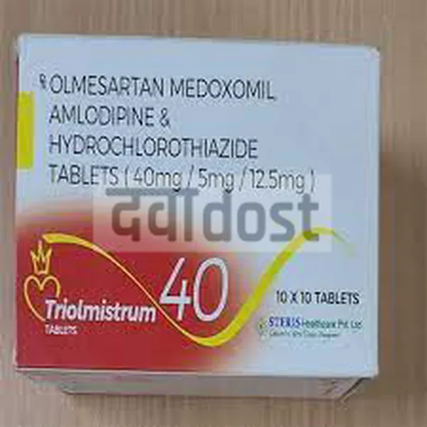 Triolmistrum 40mg Tablet