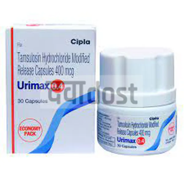 Urimax 0.4mg Capsule MR 30s