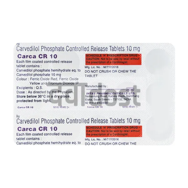 Carca CR 10mg Tablet (1*15)