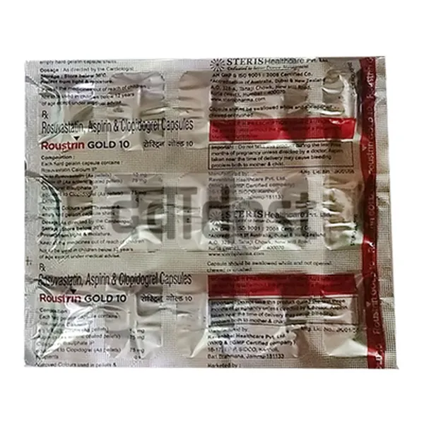 Roustrin Gold 10mg Capsule 10s