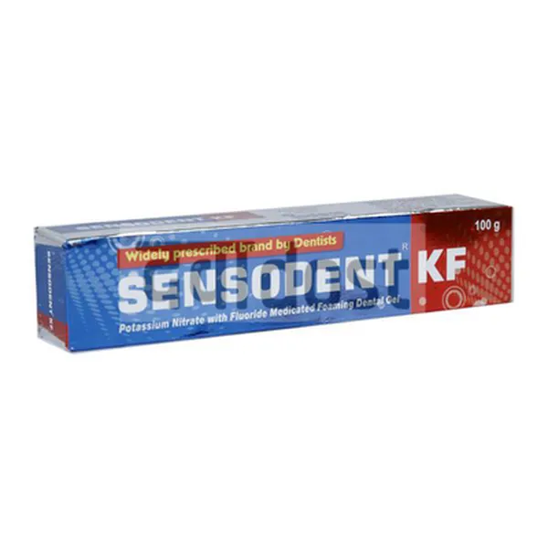 SENSODENT KF DENTAL GEL 50GM