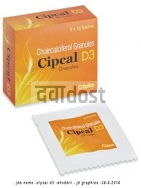 Cipcal D3 60000IU Sachets