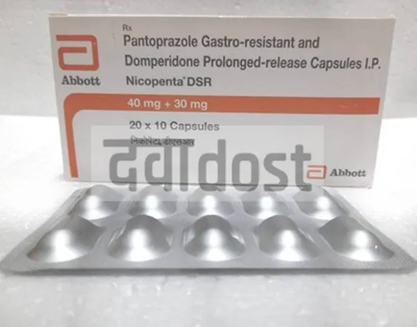 Nicopenta D 30mg/40mg Capsule SR