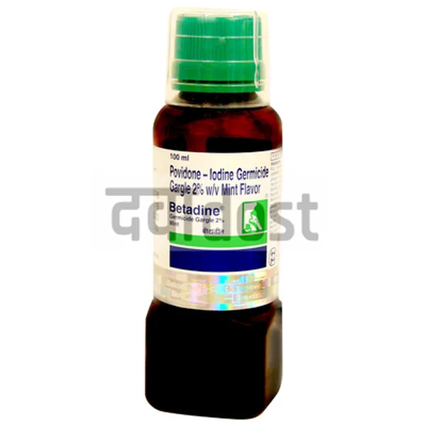 BETADINE 2% GARGLE MINT 100ml