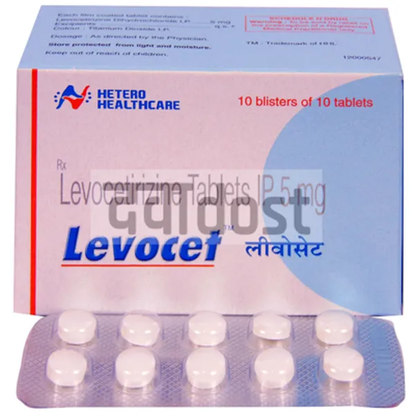 LEVOCET 5MG TABLET
