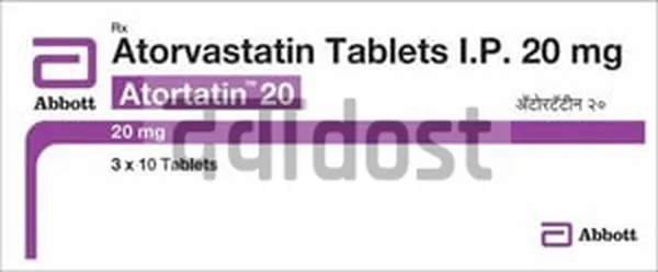 Atortatin 20mg Tablet 