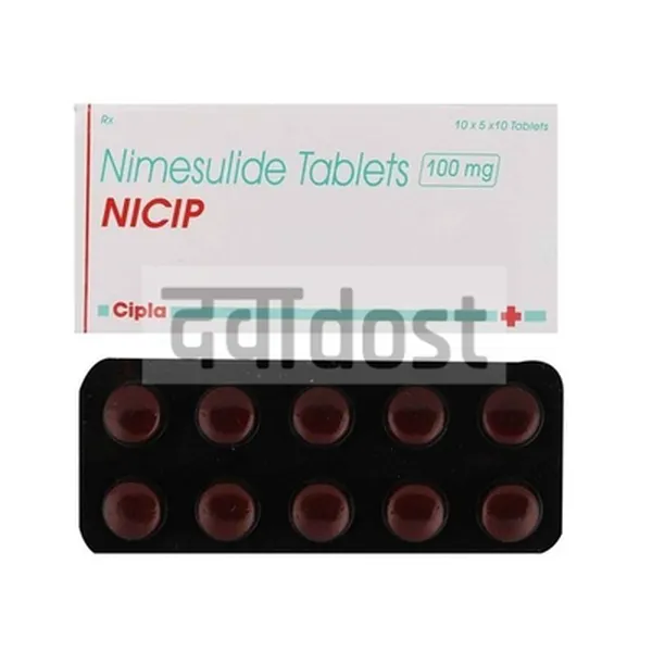 Nicip 100mg Tablet 10s