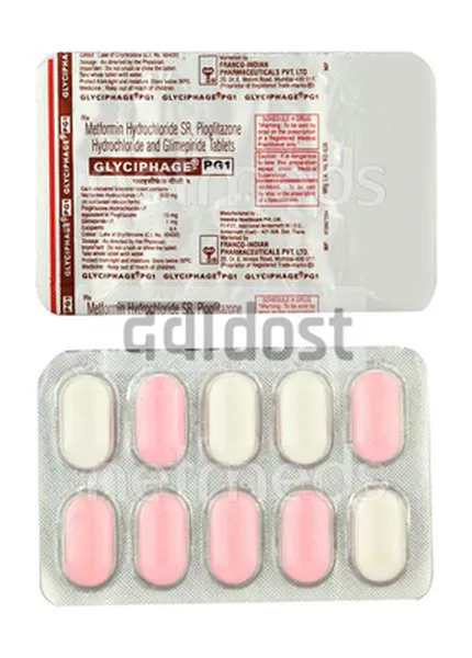 Glimed MF 4mg/500mg Tablet SR