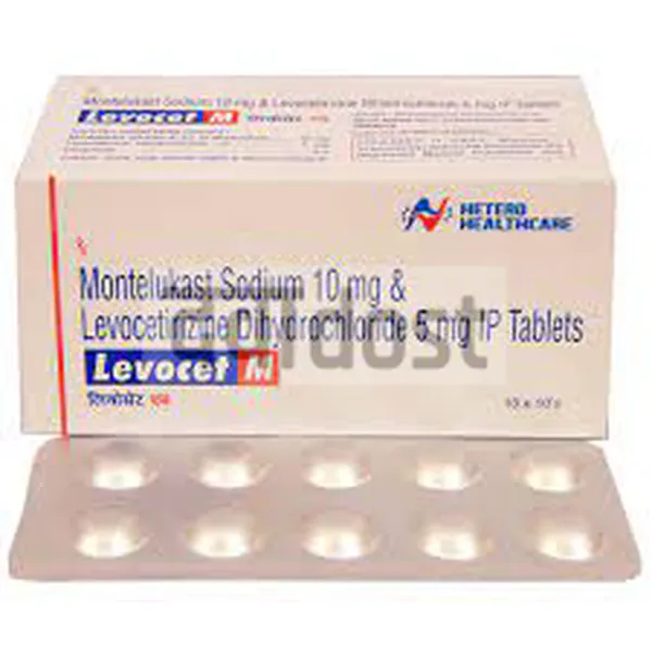 Levocet M 5mg/10mg Tablet