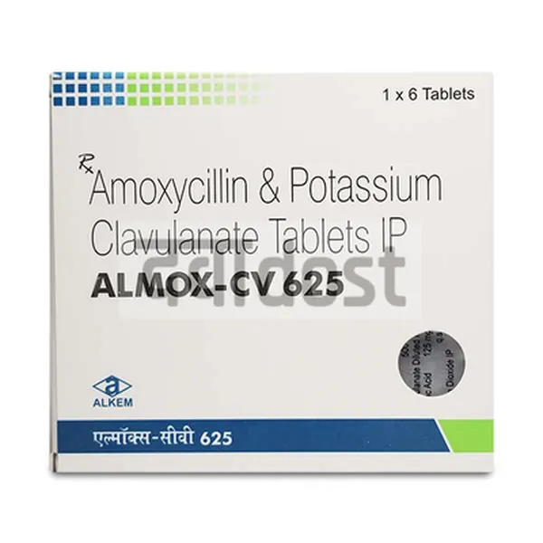 Almox CV 500MG/125MG Tablet
