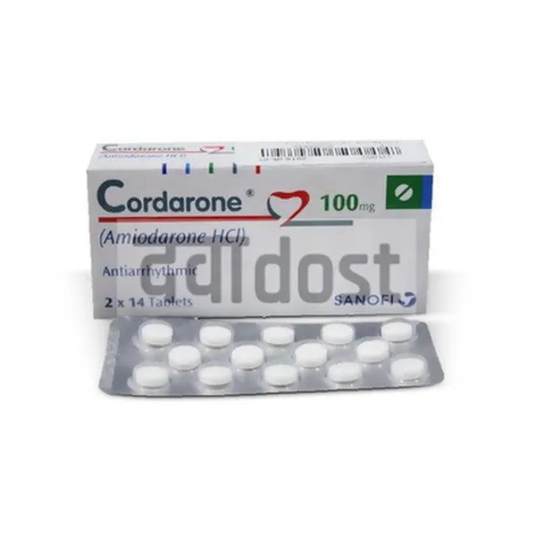 Cordarone  100mg Tablet 15s