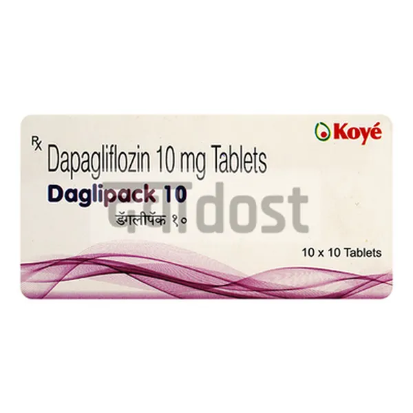 Daglipack 10mg/500mg Tablet