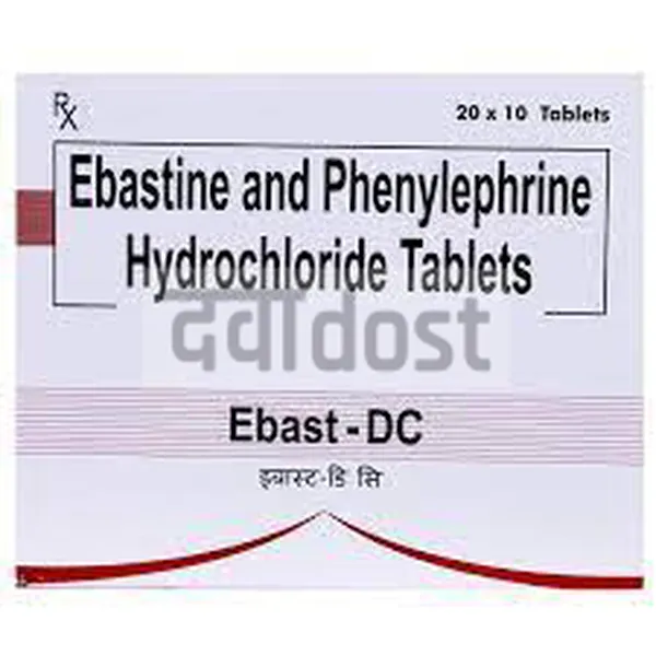 Ebast DC 10mg/10mg Tablet