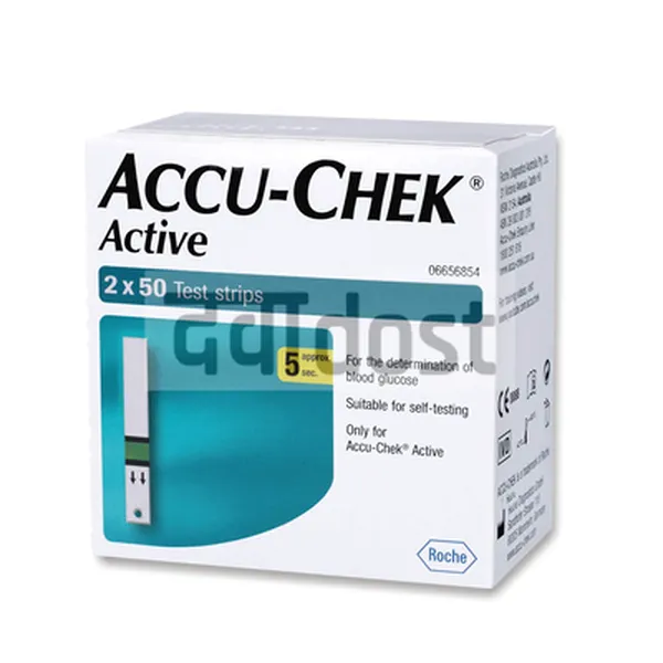 Accu Chek Active Test Strip 100s