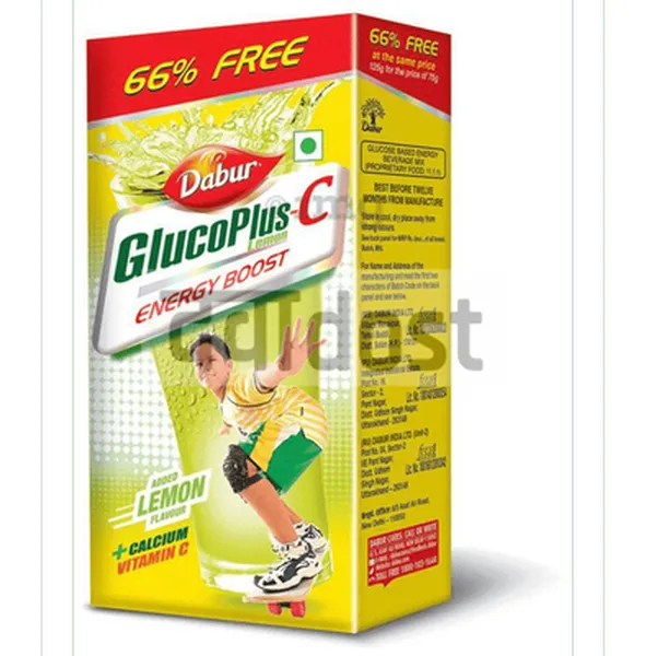 Dabur Glucose C Powder 75gm + 50gm Free Powder