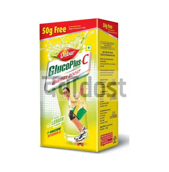 Dabur Glucoplus C Powder 450gm + 50gm Free  Powder 