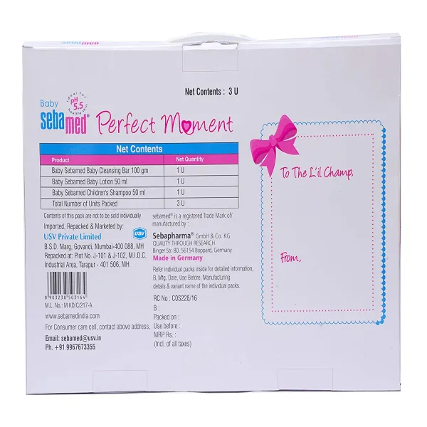 Sebamed Baby Perfect Moment Travel Kit 1s