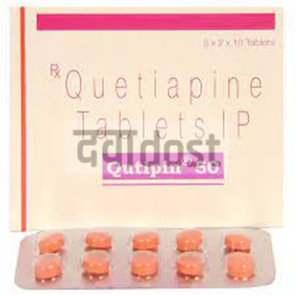 Qutipin 50mg Tablet 10s