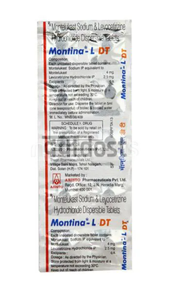 Montina L 5mg/10mg Tablet 10s