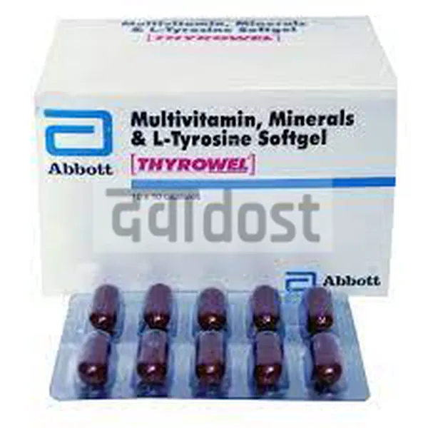Thyrowel Softgel Capsule 10s