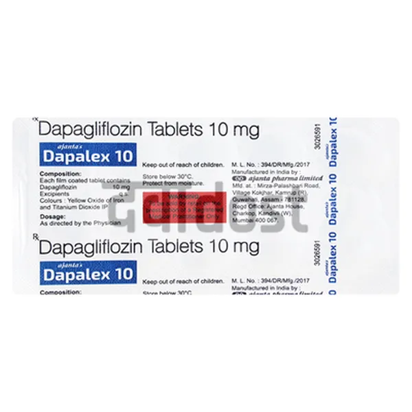 Dapalex 10mg Tablet 10s