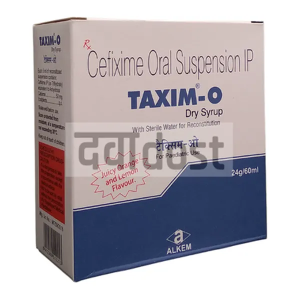 Taxim O 50mg Dry Syrup 60ml