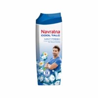 Navratna Mint Fresh Cool Talc  Bottle Of 400 G