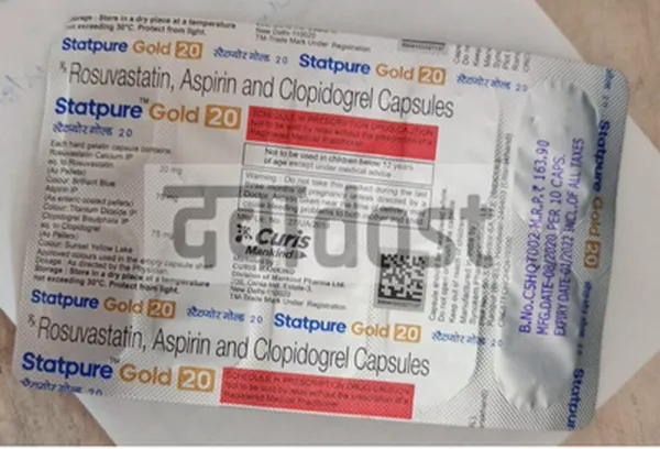 Statpure Gold 75mg/20mg/75mg Capsule 10s