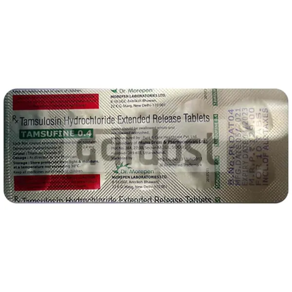 Tamsufine D 0.4mg/0.5mg Tablet ER 10s