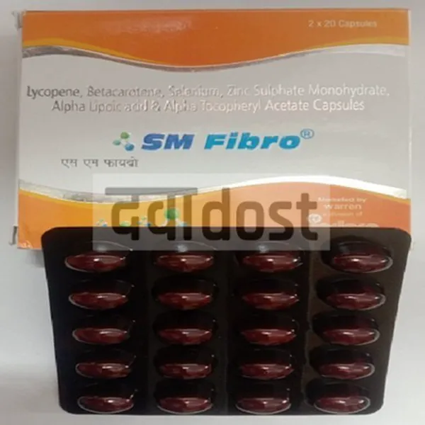 SM Fibro Soft Gelatin Capsule 20s