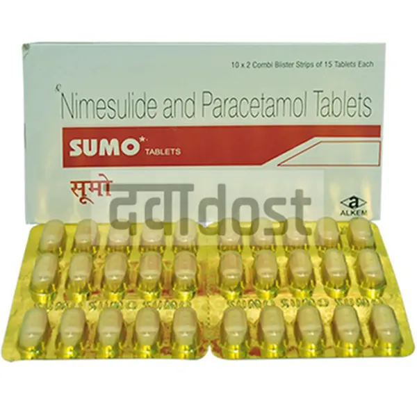 Sumo 100mg/325mg Tablet 15s