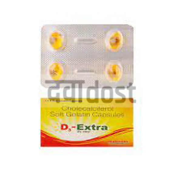 D3 Extra Soft Gelatin Capsule 4s