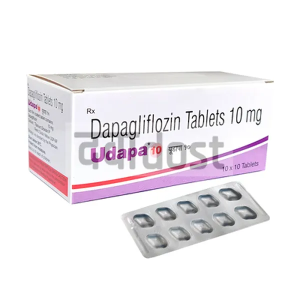 Udapa M 10mg/1000mg Tablet XR 10s