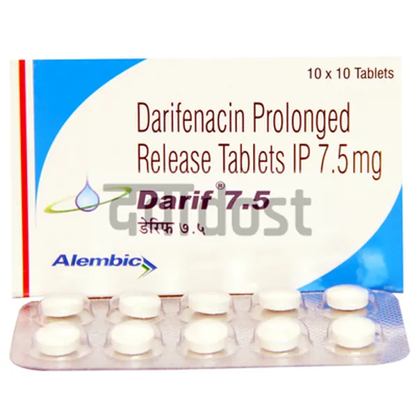 Darif 7.5mg Tablet PR 10s