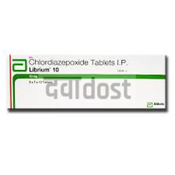 Librium 10mg/1mg/2mg Tablet 15s