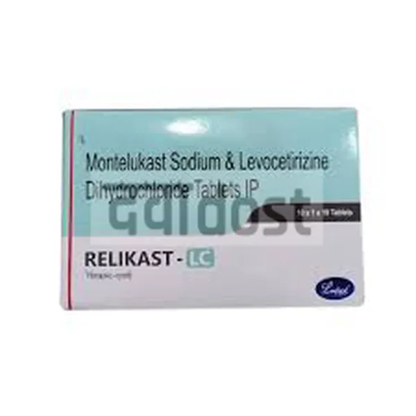 Relikast LC 5mg/10mg Tablet 10s