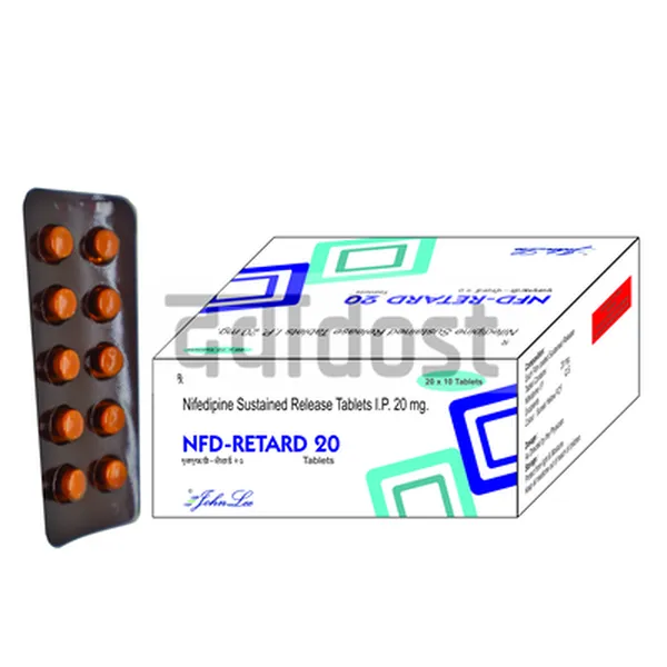 NFD Retard 20mg Tablet 10s