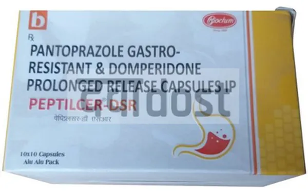 Peptilcer D 30mg/40mg Capsule SR
