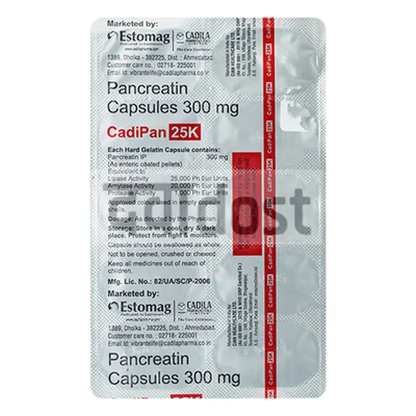 Cadipan 25K Capsule