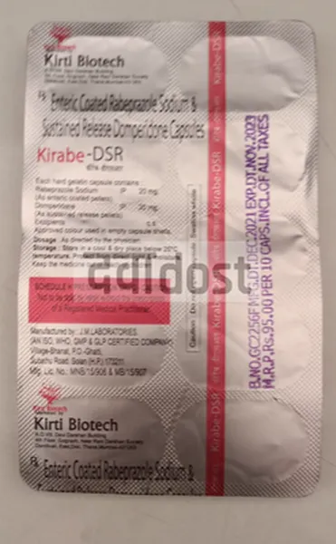 Kirabe D 20mg/30mg Capsule SR 10s