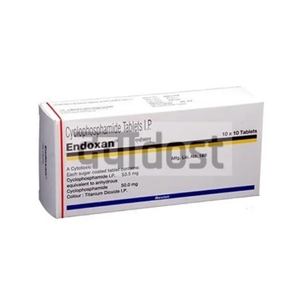 Endoxan 50mg tablet 10s