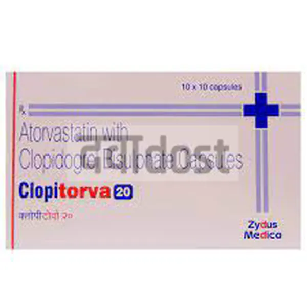 Clopitorva 20 Capsule 10s
