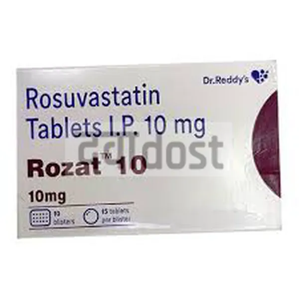 Rozustat 10MG Tablet 15s